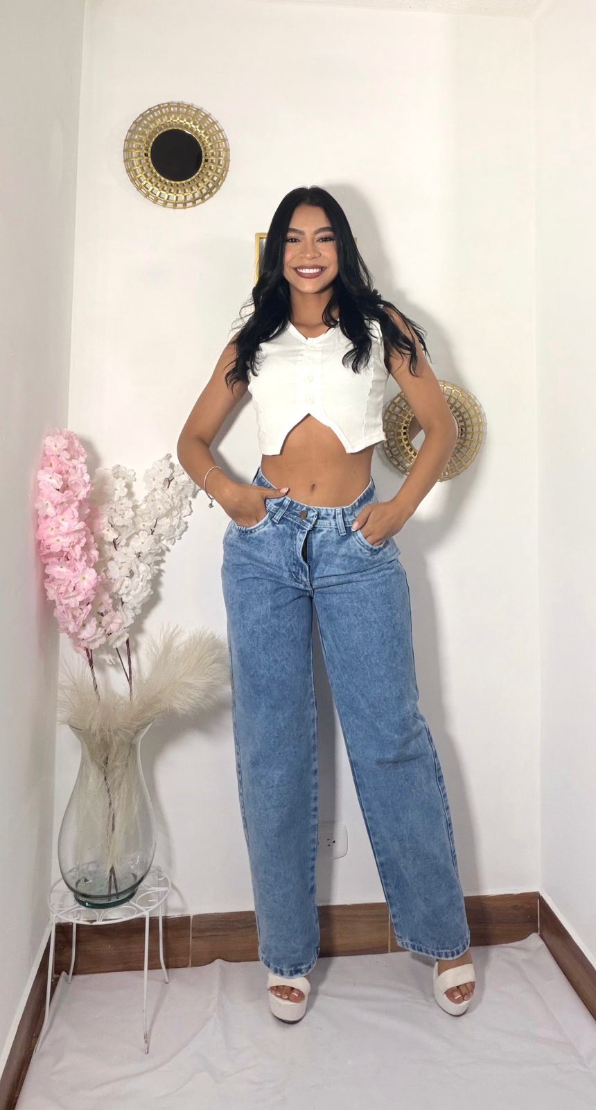 Jeans Mujer Palazzo