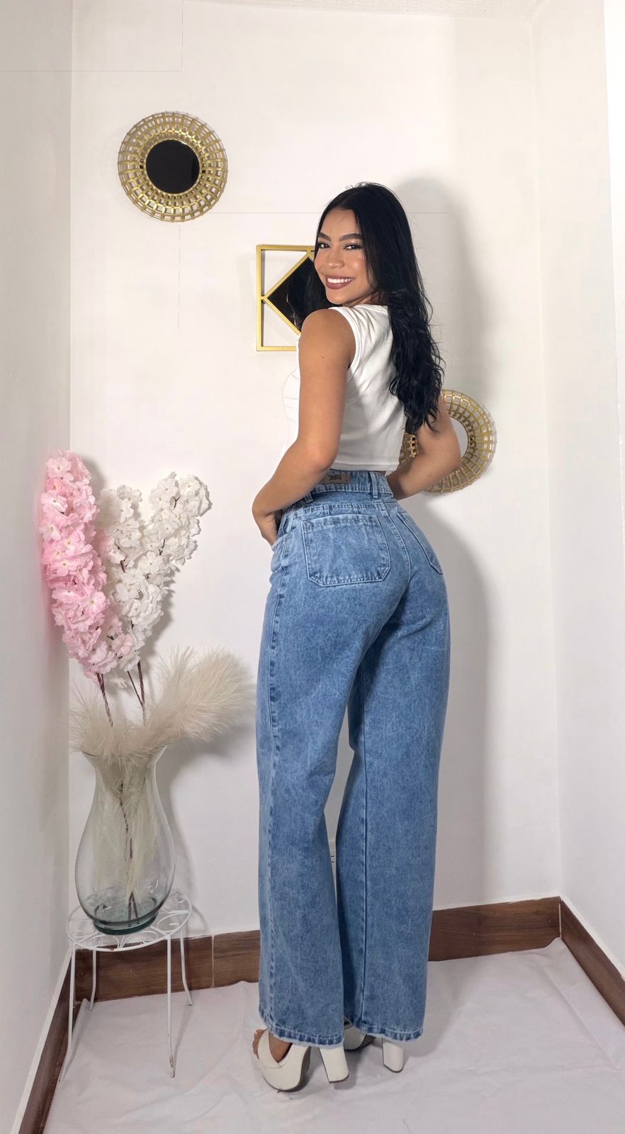 Jeans Mujer Palazzo